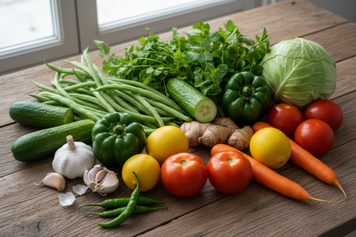FRESH VEGETABLES